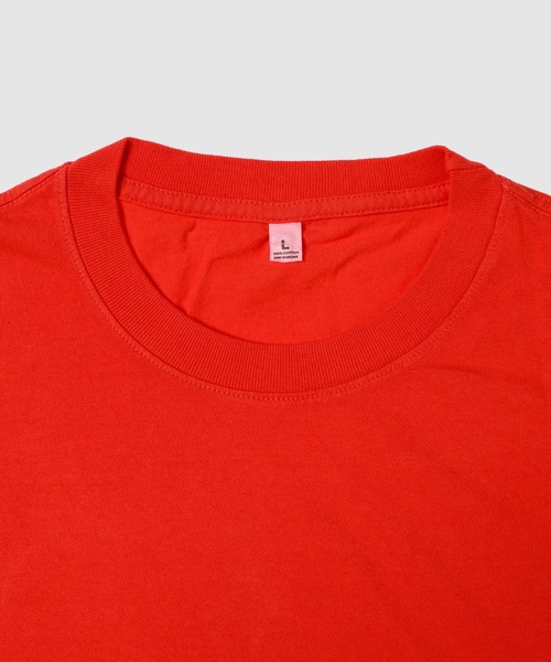 ECOCYCLE(エコサイクル)の「STANDARD TUBULAR SS TEE_RED(シームレス)(Tシャツ/カットソー・メンズ・レッド系その他3/レッド/レッド系その他/レッド系その他2/レッド系その他4・XXL/XS/L/XL/M/S)」の7枚目の写真