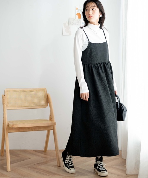 WEGO(ウィゴー)の「WEGO/タートルロンT(Tシャツ/カットソー・レディース・ホワイト/ブラック/ホワイト系その他5・FREE)」の4枚目の写真