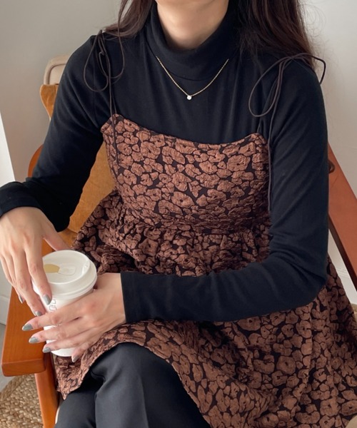 WEGO(ウィゴー)の「WEGO/タートルロンT(Tシャツ/カットソー・レディース・ホワイト/ブラック/ホワイト系その他5・FREE)」の22枚目の写真