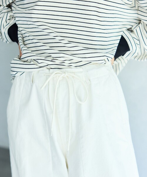 FREAK'S STORE(フリークスストア)の「ミリタリー バルーンパンツ/カーブパンツ/イージーパンツ(カーゴパンツ・レディース・ピンク/オリーブ/ブラック/オフホワイト・フリ-)」の12枚目の写真