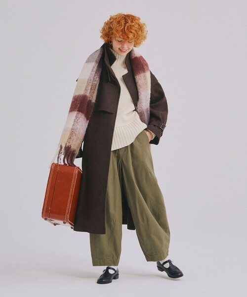 FREAK'S STORE(フリークスストア)の「ミリタリー バルーンパンツ/カーブパンツ/イージーパンツ(カーゴパンツ・レディース・ピンク/オリーブ/ブラック/オフホワイト・フリ-)」の22枚目の写真