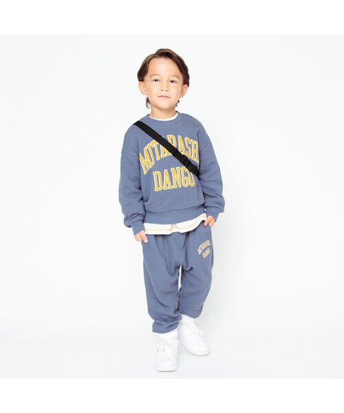 BREEZE（ブリーズ）の「【WEB限定】お菓子カレッジトレーナー_セットアップ可（スウェット・キッズ・ブラック/オフホワイト/グリーン/ピンク/ライム/ネイビー/レッド/ブルー・110/120/130/140/150/90/100）」の11枚目の写真