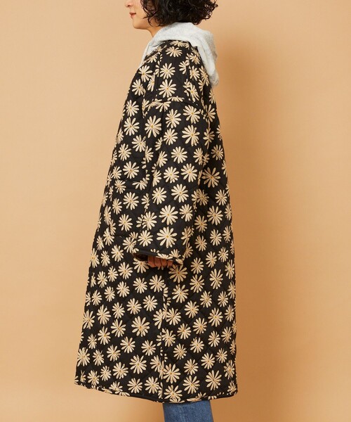 Freada（フリーダ）の「インドリバーシブルロングキルトコート（その他アウター・レディース・イエロー/ブラック・ONE SIZE）」の15枚目の写真