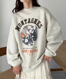 DISCOAT | 【ユニセックス】モンタナグラフィックプリントスウェット(スウェット)