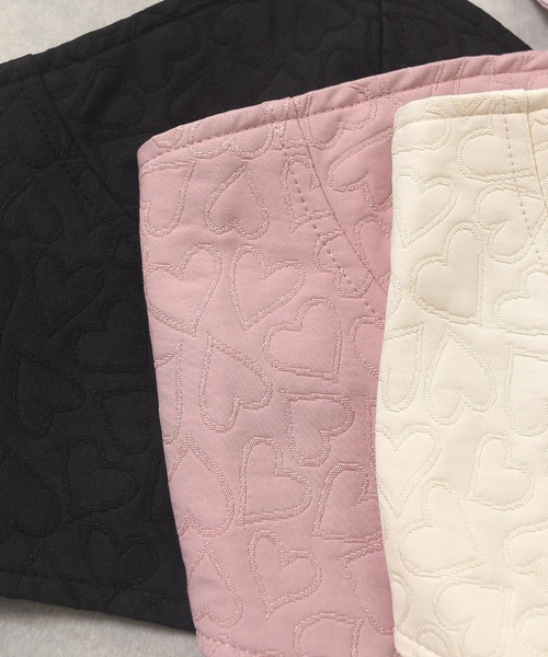 Alley by w closet（アリーバイダブルクローゼット）の「【Alley】ハート柄レースアップビスチェ（その他トップス・レディース・アイボリー/ピンク/ブラック・FREE）」の22枚目の写真