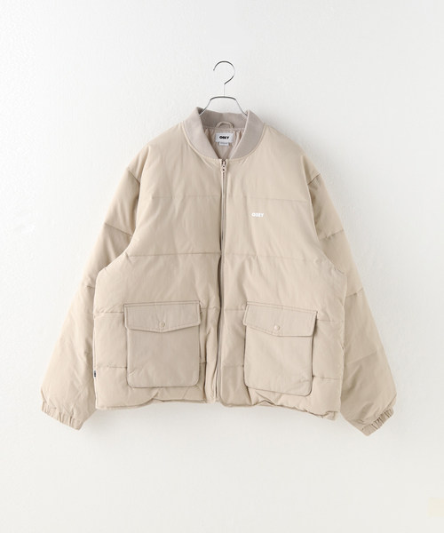 JOINT WORKS（ジョイントワークス）の「【OBEY / オベイ】CHARLIE JACKET（その他アウター・メンズ・ブラウン/ライトグレー・MEDIUM/LARGE）」の2枚目の写真