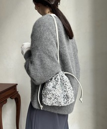 DouDou | 【WEB限定】スパンコール巾着(ハンドバッグ)