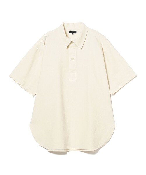 BEAMS（ビームス）の「BEAMS / ミリタリー プルオーバー イージー シャツ（シャツ/ブラウス・メンズ・ナチュラル/ブルー/ネイビー・S/M/L/XL）」の2枚目の写真