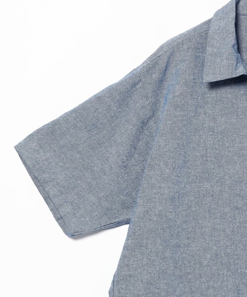 BEAMS（ビームス）の「BEAMS / ミリタリー プルオーバー イージー シャツ（シャツ/ブラウス・メンズ・ナチュラル/ブルー/ネイビー・S/M/L/XL）」の21枚目の写真