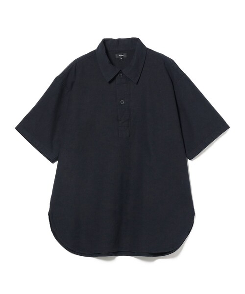 BEAMS（ビームス）の「BEAMS / ミリタリー プルオーバー イージー シャツ（シャツ/ブラウス・メンズ・ナチュラル/ブルー/ネイビー・S/M/L/XL）」の11枚目の写真