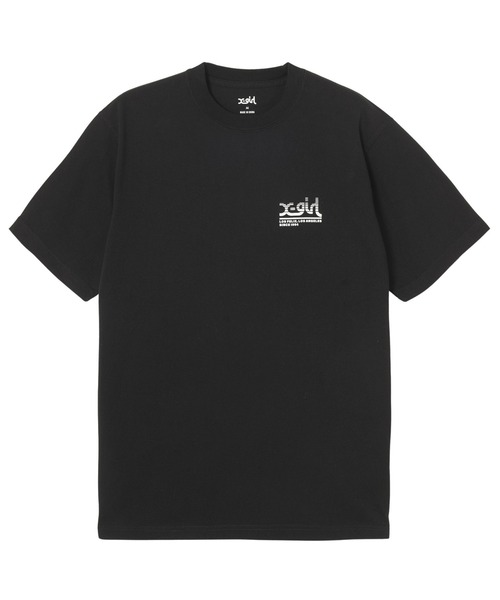 早い者勝ち 大人気 TRIPLE MILLS LOGO S/S TEE X-girl デザイン X-girl エックスガール TRIPLE MILLS LOGO S/S TEE X-girl｜BORN