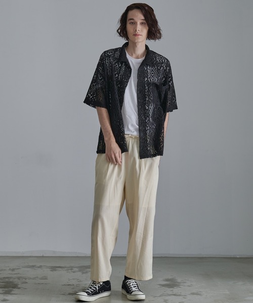 ☆NOIRER FOR WOMAN/コットン クロシェ スリム シャツ☆ MONCLER