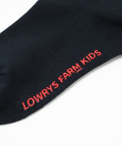 LOWRYS FARM（ローリーズファーム）の「レースハイソックス　991392（ソックス/靴下・キッズ・ホワイト/ブルー・MEDIUM/LARGE）」の4枚目の写真