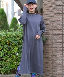 ロングTシャツワンピース