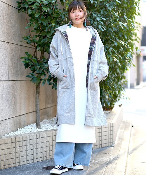 ロングTシャツワンピース（ワンピース）｜チチカカ（チチカカ