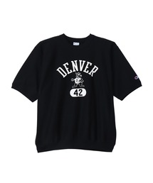 【Champion/チャンピオン】メンズ リバースウィーブ(R) ハーフスリーブクルーネックスウェットシャツ