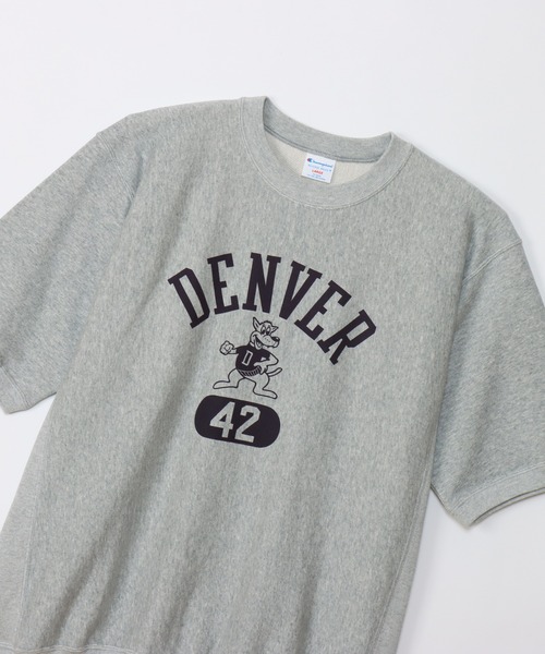 Champion(チャンピオン)の「【Champion/チャンピオン】メンズ リバースウィーブ(R) ハーフスリーブクルーネックスウェットシャツ(Tシャツ/カットソー・メンズ・ホワイト/ネイビー/グレー/ダークブラック/ペールイエロー/ブラウン系・MEDIUM/LARGE/X-LARGE)」の20枚目の写真