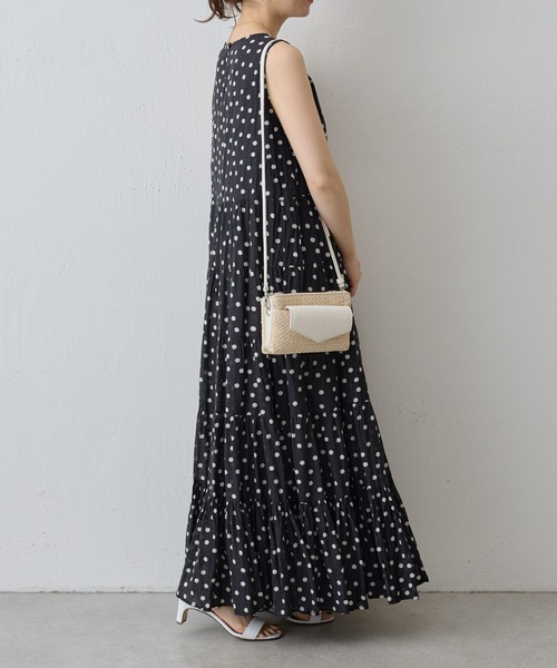 BEARDSLEY（ビアズリー）の「クリンクルドットワンピース（ワンピース・レディース・ブラック・FREE）」の3枚目の写真