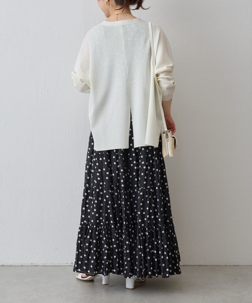 BEARDSLEY（ビアズリー）の「クリンクルドットワンピース（ワンピース・レディース・ブラック・FREE）」の7枚目の写真