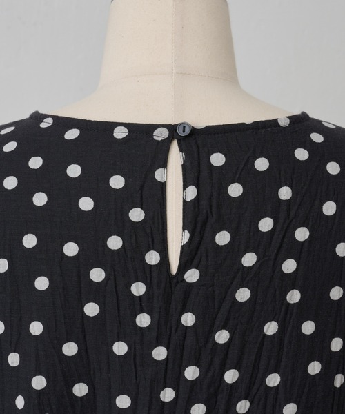 BEARDSLEY（ビアズリー）の「クリンクルドットワンピース（ワンピース・レディース・ブラック・FREE）」の15枚目の写真