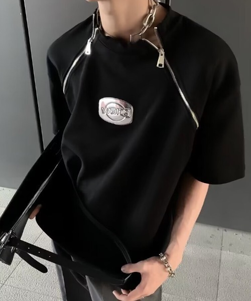 B.R.U(ブル)の「シルバーマークポイントTシャツ(Tシャツ/カットソー・メンズ・ブラック/ホワイト・FREE)」の15枚目の写真