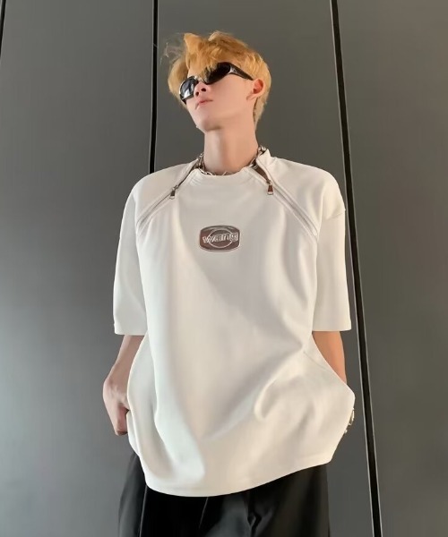 B.R.U(ブル)の「シルバーマークポイントTシャツ(Tシャツ/カットソー・メンズ・ブラック/ホワイト・FREE)」の19枚目の写真