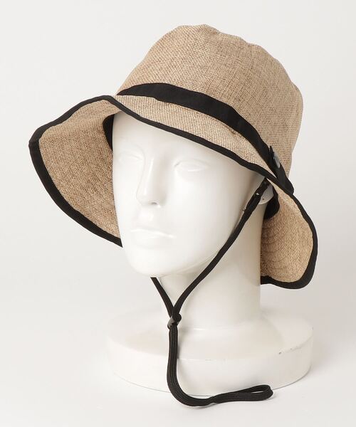 THE NORTH FACE（ザノースフェイス）の「THE NORTH FACE HIKE Hat / ザ・ノース・フェイス ハイク ハット（ハット・メンズ・ベージュ/ブラック・L/M）」の2枚目の写真