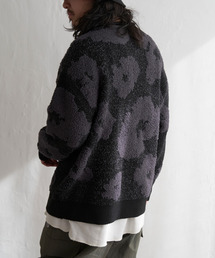 ジャガードユニセックスプルオーバー