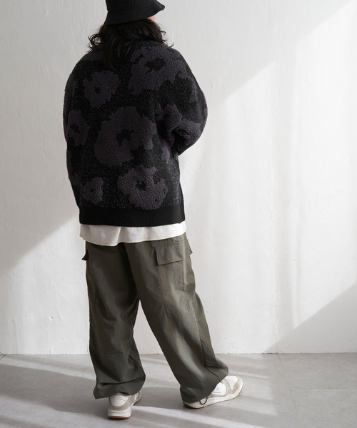 VENCEEXCHANGE（ヴァンスエクスチェンジ）の「ジャガードユニセックスプルオーバー（ニット/セーター・メンズ・ブラック/グレー/ホワイト・M）」の21枚目の写真