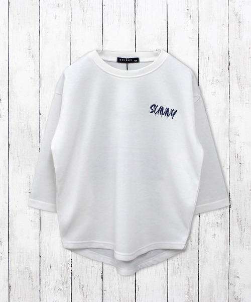 グラフィックロゴプリント オーバーサイズ 長袖Tシャツ（Tシャツ