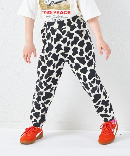 pairmanon（ペアマノン）の「【しなやかストレッチ】ユニセックス 無地 総柄 サルエルパンツ（その他パンツ・キッズ・ライトホワイト/ブラック/ライトグレー/チャコールグレー/その他/ブラック系その他/グレー系その他/ブラウン系その他/ベージュ系その他/グリーン系その他/ホワイト系その他/ホワイト系その他2/ホワイト系その他3/グレー系その他2/ブラウン系その他2/ベージュ系その他2/ストライプ/ドット/チェック/ライトベージュ/ブラック系その他2/ブラウン/テラコッタ/ブラウン系その他3/グリーン系その他2/グリーン系その他3/グレー系その他3/ブラウン系その他4/ベージュ系その他3/ホワイト系その他4/ブラック系その他3/ブルー系その他・90/100/110/120/80/130）」の9枚目の写真