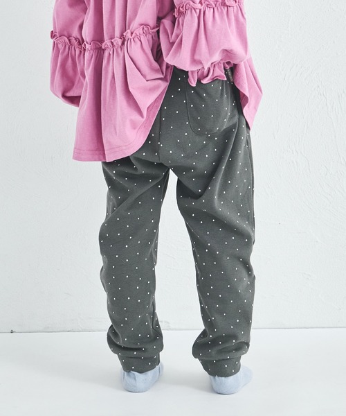 ✿もゆる✿センソユニコ✿ サルエルパンツ 赤い模様 ✿もゆる✿センソユニコ✿ サルエルパンツ 赤い模様