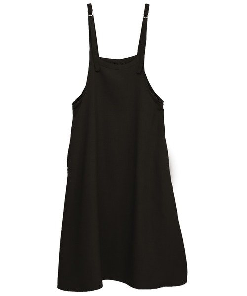 Social GIRL(ソーシャルガール)の「キャミフレアワンピース(ワンピース・レディース・ブラック/アイボリー/モカ・M)」の7枚目の写真