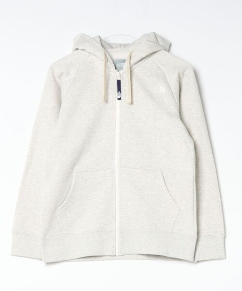 THE NORTH FACE（ザノースフェイス）の「ザ ノース フェイス THE NORTH FACE Rearview Full Zip Hoodie_リアビューフルジップフーディ（スウェット・レディース・ブラック/オフホワイト/グレー/パープル/ローズ/アイボリー・L/XL/M）」の2枚目の写真