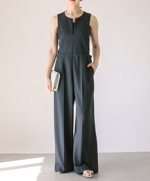 RIVE DROITE(リヴドロワ)の「FOR(M)ALL(フォーマル)/カットコンビネゾン(サロペット/オーバーオール・レディース・ネイビー/ブラック・36/38)」の16枚目の写真