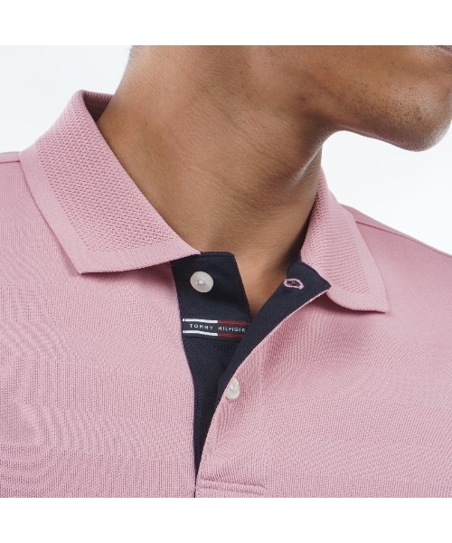 TOMMY HILFIGER GOLF（トミー ヒルフィガー ゴルフ）の「ｼｬﾄﾞｰﾛｺﾞ 半袖ﾎﾟﾛｼｬﾂ（ポロシャツ・メンズ・ローズ/カーキ/イエロー/ネイビー/ホワイト・M/LL/XL/L）」の19枚目の写真