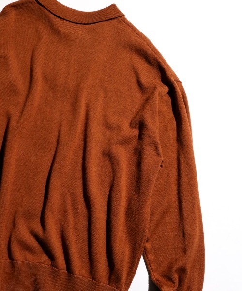 PENNEY'S × AZUSA IIDA/ぺニーズ×アズサ イイダ THE BUDDY LS POLO SWEATER バディコレクションLSポロセーター