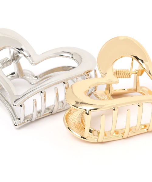 LAKOLE（ラコレ）の「変形ハートバンスクリップ / 109882（バレッタ/ヘアクリップ・レディース・その他1/その他2・FREE）」の4枚目の写真