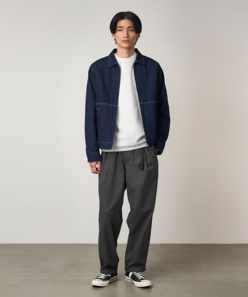 Gramicci（グラミチ）の「【Exclusive】TC/TWILL TUCK TAPERD PANT｜TCツイルタックテーパードパンツ（その他パンツ・メンズ・ベージュ系その他/チャコールグレー/グレイッシュベージュ/ブラック/ダークブラウン・XL/L/M/S/XXL）」の16枚目の写真