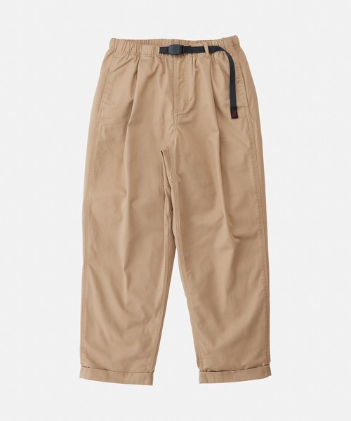 Gramicci（グラミチ）の「【Exclusive】TC/TWILL TUCK TAPERD PANT｜TCツイルタックテーパードパンツ（その他パンツ・メンズ・ベージュ系その他/チャコールグレー/グレイッシュベージュ/ブラック/ダークブラウン・XL/L/M/S/XXL）」の21枚目の写真