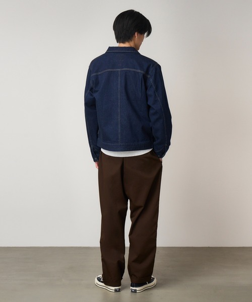 Gramicci（グラミチ）の「【Exclusive】TC/TWILL TUCK TAPERD PANT｜TCツイルタックテーパードパンツ（その他パンツ・メンズ・ベージュ系その他/チャコールグレー/グレイッシュベージュ/ブラック/ダークブラウン・XL/L/M/S/XXL）」の13枚目の写真