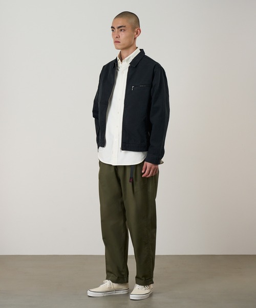 Gramicci(グラミチ)の「【Exclusive】TC/TWILL TUCK TAPERD PANT|TCツイルタックテーパードパンツ(その他パンツ・メンズ・ベージュ系その他/チャコールグレー/グレイッシュベージュ/ブラック/ダークブラウン/パイングリーン系・XL/L/M/S/XXL)」の17枚目の写真