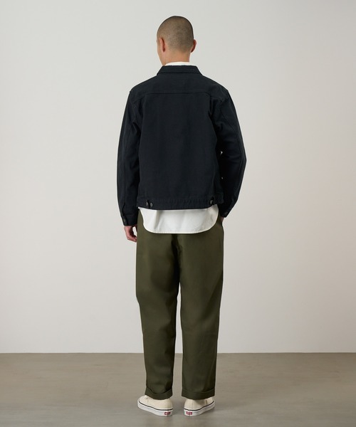 Gramicci(グラミチ)の「【Exclusive】TC/TWILL TUCK TAPERD PANT|TCツイルタックテーパードパンツ(その他パンツ・メンズ・ベージュ系その他/チャコールグレー/グレイッシュベージュ/ブラック/ダークブラウン/パイングリーン系・XL/L/M/S/XXL)」の18枚目の写真