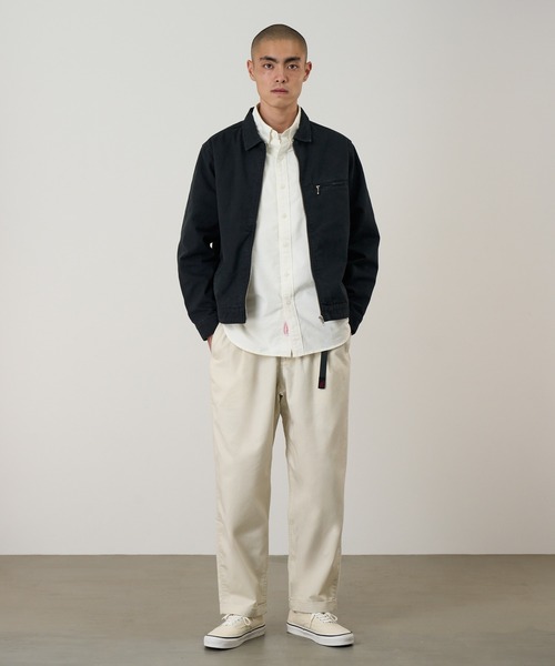 Gramicci(グラミチ)の「【Exclusive】TC/TWILL TUCK TAPERD PANT|TCツイルタックテーパードパンツ(その他パンツ・メンズ・ベージュ系その他/チャコールグレー/グレイッシュベージュ/ブラック/ダークブラウン/パイングリーン系・XL/L/M/S/XXL)」の19枚目の写真