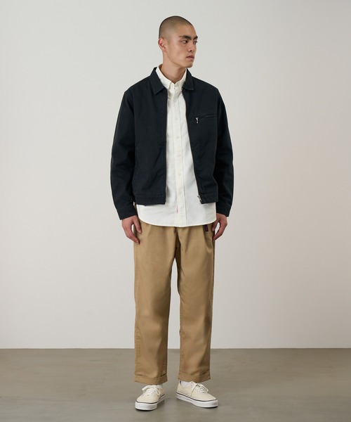 Gramicci(グラミチ)の「【Exclusive】TC/TWILL TUCK TAPERD PANT|TCツイルタックテーパードパンツ(その他パンツ・メンズ・ベージュ系その他/チャコールグレー/グレイッシュベージュ/ブラック/ダークブラウン/パイングリーン系・XL/L/M/S/XXL)」の20枚目の写真