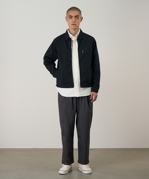 Gramicci(グラミチ)の「【Exclusive】TC/TWILL TUCK TAPERD PANT|TCツイルタックテーパードパンツ(その他パンツ・メンズ・ベージュ系その他/チャコールグレー/グレイッシュベージュ/ブラック/ダークブラウン/パイングリーン系・XL/L/M/S/XXL)」の21枚目の写真