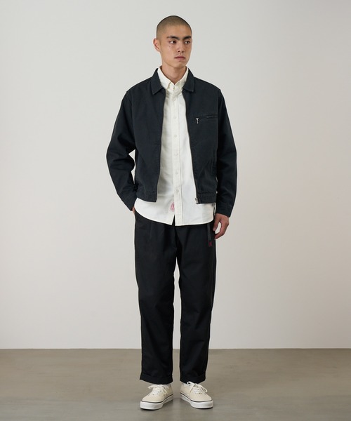 Gramicci(グラミチ)の「【Exclusive】TC/TWILL TUCK TAPERD PANT|TCツイルタックテーパードパンツ(その他パンツ・メンズ・ベージュ系その他/チャコールグレー/グレイッシュベージュ/ブラック/ダークブラウン/パイングリーン系・XL/L/M/S/XXL)」の22枚目の写真