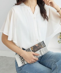 alotta（アロッタ）の「インナー付ピンタックデザインブラウス（シャツ/ブラウス・レディース）」