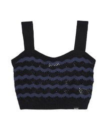 MILKFED. | WAVE PATTERN KNIT CAMISOLE(キャミソール)
