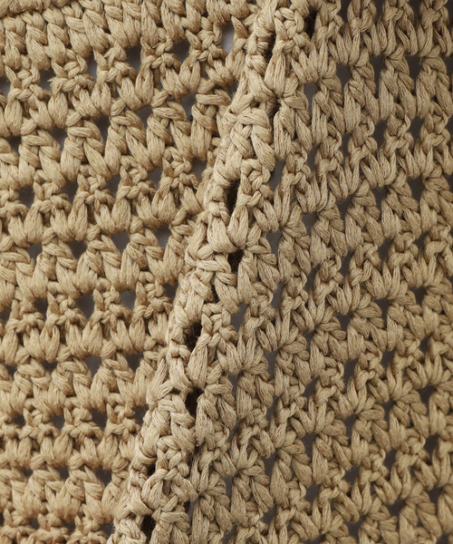 EDIFICE（エディフィス）の「ハンドクロシェ Vネックニットベスト（ニット/セーター・メンズ・ブラック/カーキ・FREE）」の13枚目の写真